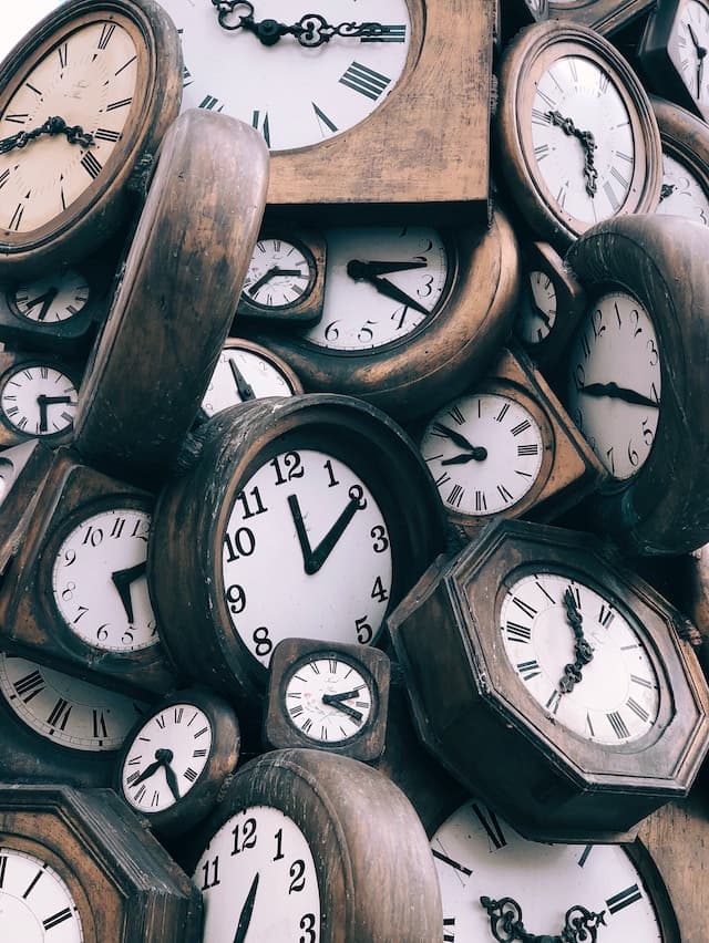 Une horloge